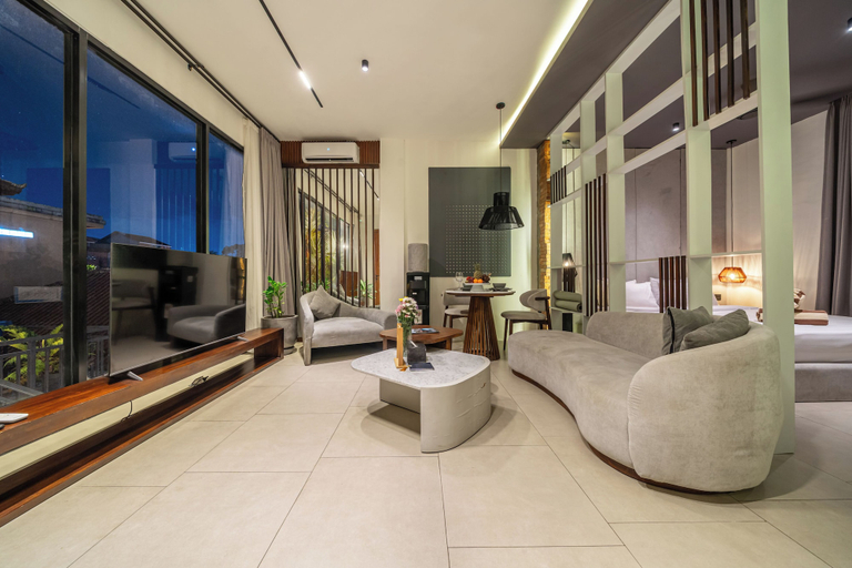 Living area 4, Sebelas Apartments Ubud, Gianyar