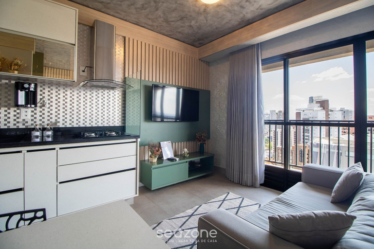 Living area 3, Studio in a Condominium With a Pool Idvb2103, Goiania
