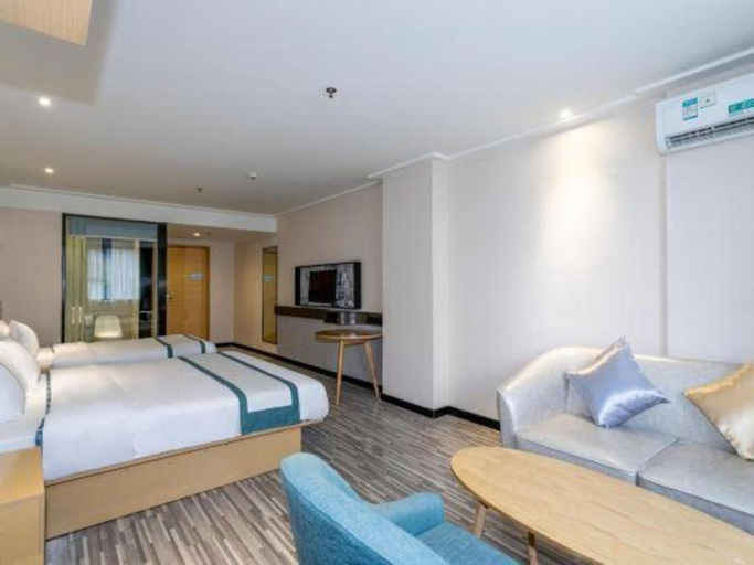 Bedroom 2, City Comfort Inn Beiliu Bus Terminal, Yulin