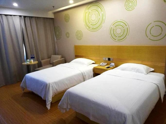 Bedroom 2, GreenTree Inn Dongtai Sancang Town, Yancheng
