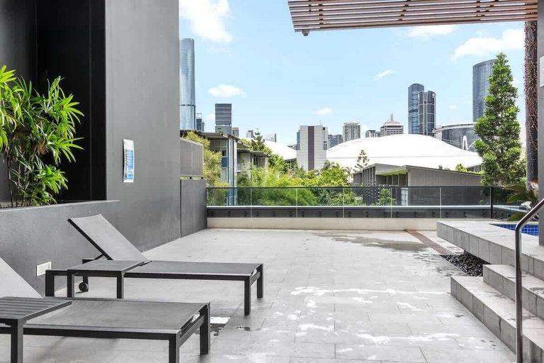 Interior 5, South Bank Sleek! ~ 1bed/1bath/1car/balcony, Brisbane