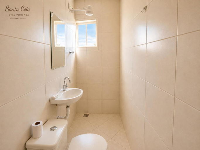 Bathroom 5, Hotel Pousada Santa Ceia, Aparecida