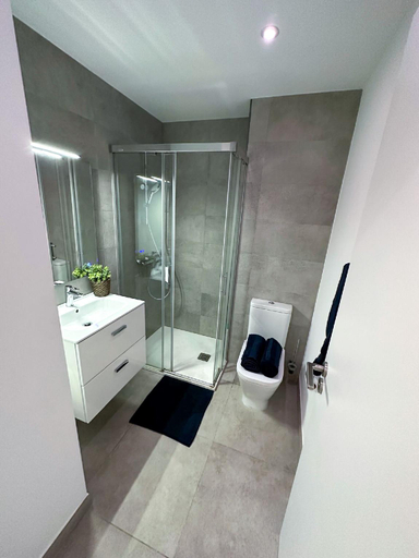 Bathroom, Top Floor Studio-The Hub-Self Catering, Gibraltar
