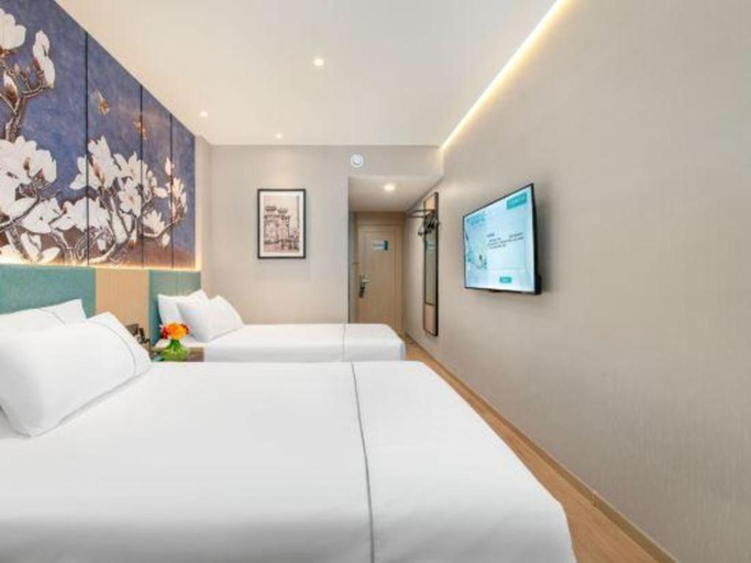 Bedroom 3, Jinjiang Inn Dalian North Railway Station                                                   , Dalian