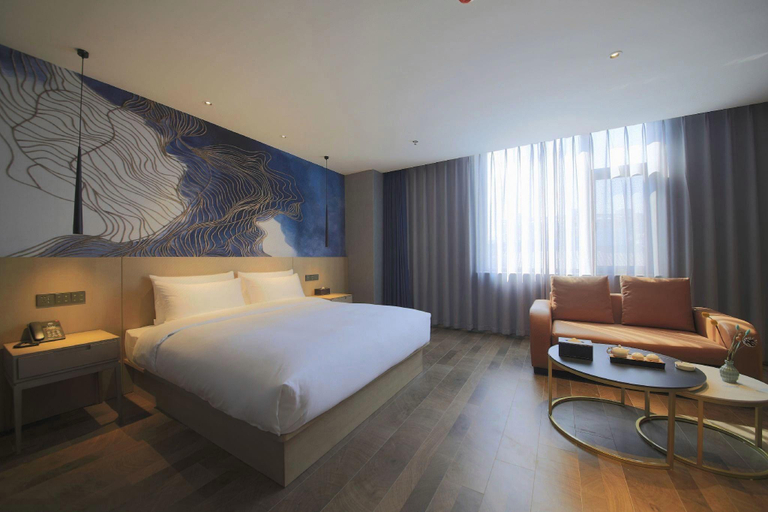 Bedroom 3, Stayway Hotel Kunming Dianchi Lake Aegean Sea, Kunming