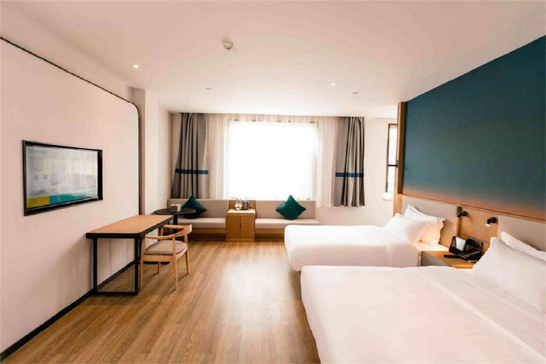 Bedroom 2, Nihao Hotel Shenmu Jinjie, Yulin