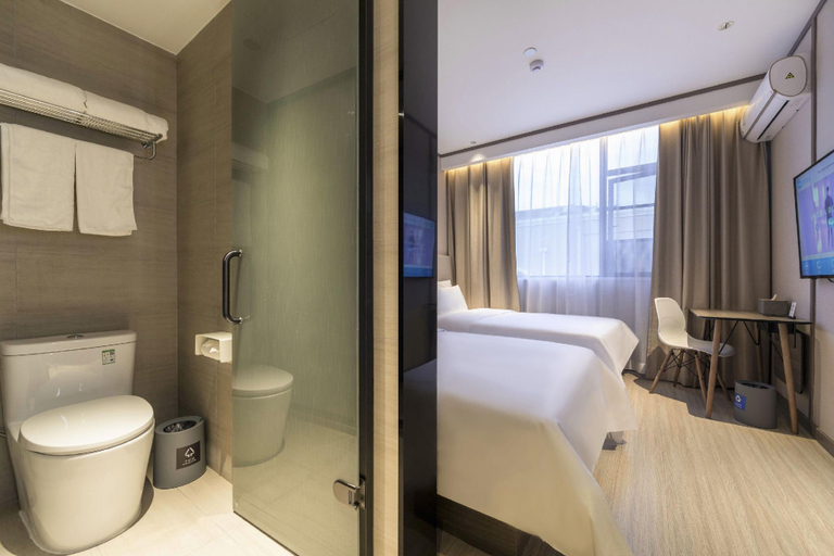 Bathroom, Hanting Hotel(ECUST Shanghai South Railway Station, Shanghai