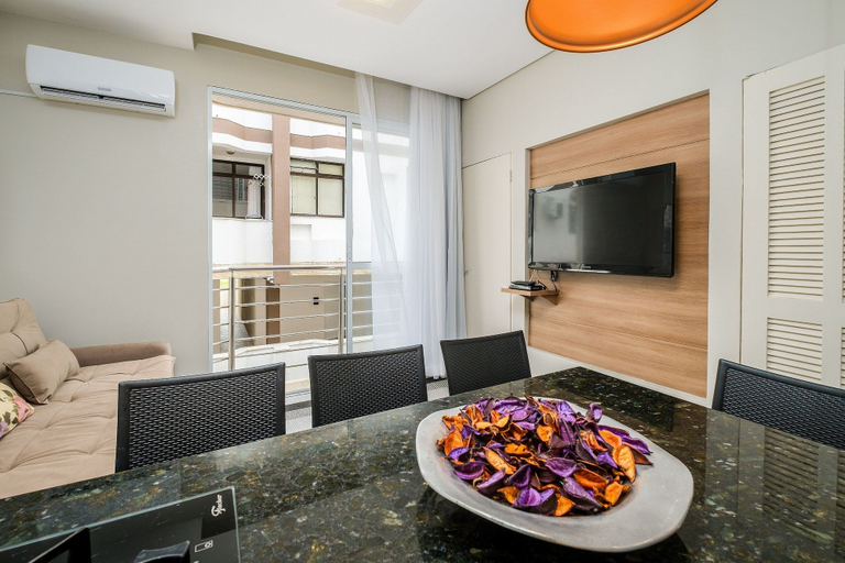 Interior, Apart Foot on Sand for Couples in Floripa Ida105, Florianopolis