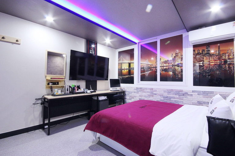 Bedroom 1, Ulsan Samsan Cozy Hotel, Jung