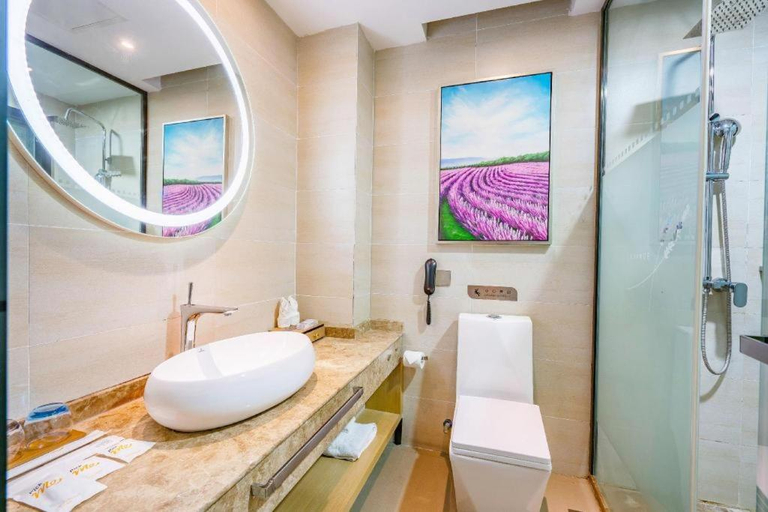 Bathroom 3, Lavande Hotel Jingjiang Automobile Terminal, Taizhou