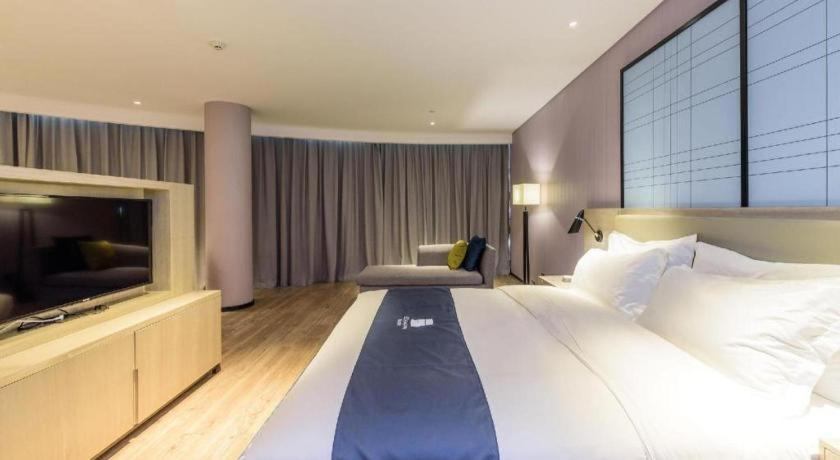 Bedroom 2, Echarm Hotel Nanning Baisha Avenue Tingjiang Interchange BBK, Nanning