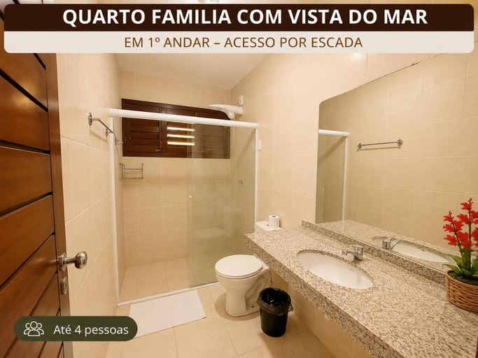 Bathroom 4, Pousada Sunrise Beach, Caucaia