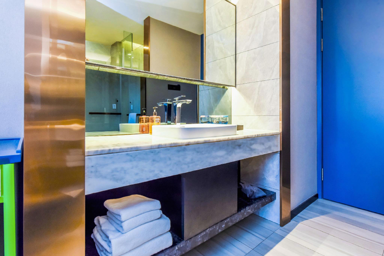 Bathroom 3, Orange Hotel Chengdu Xindu, Chengdu