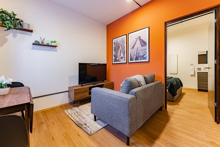 Shared lounge/TV area, Mariano Hospitality By Vh, Mexico City