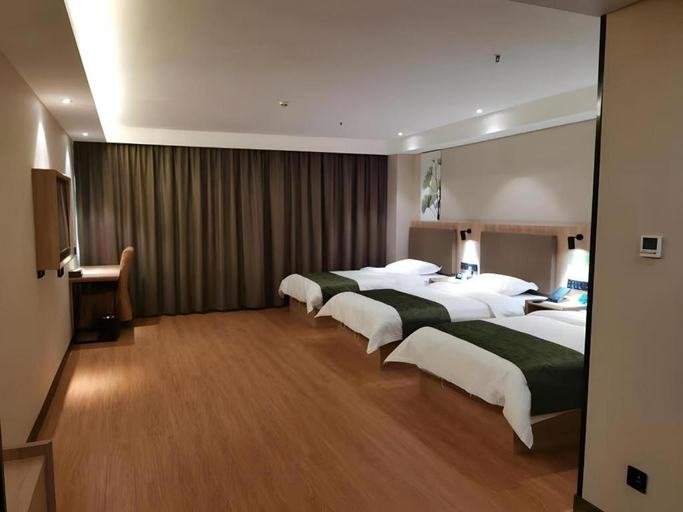 Bedroom 2, Green Tree Inn Shanxi Datong Lingqiu County Bus Station, Datong