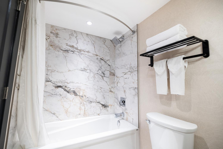 Bathroom 4, The Atlas Hotel, Division No. 6