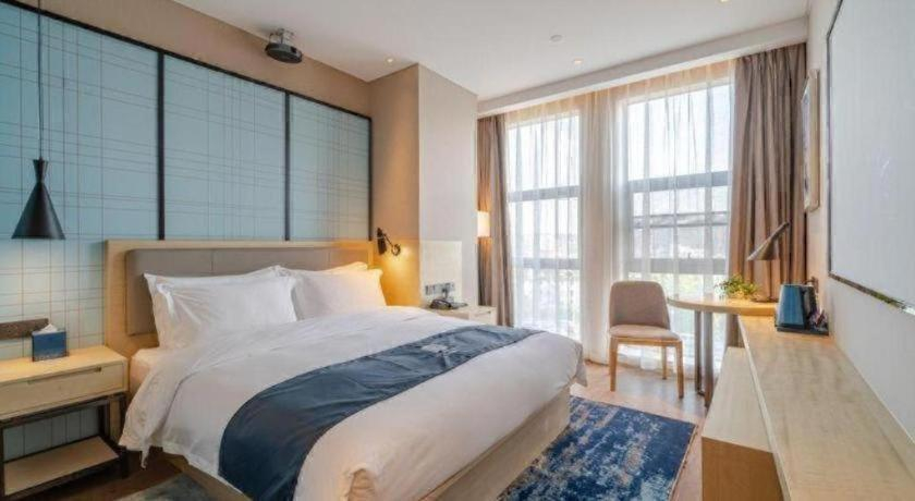 Bedroom 2, Echarm Hotel Hefei West Qilitang Metro Station, Hefei