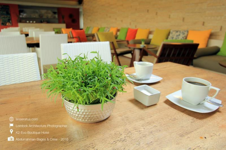 Coffee shop, K2 Eco Boutique, Lombok