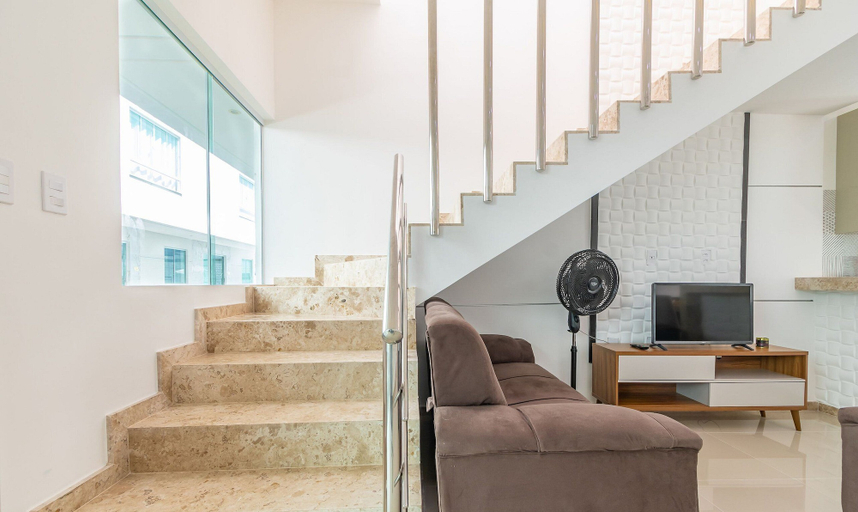Interior, Beautiful Apt 400m Taperapua Beach, Bahia Edt0009, Porto Seguro