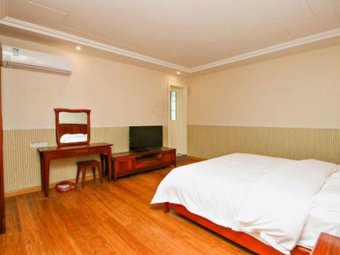 Bedroom 2, Shell Fuyang Yingdong District Yinghe East Road Hotel, Fuyang