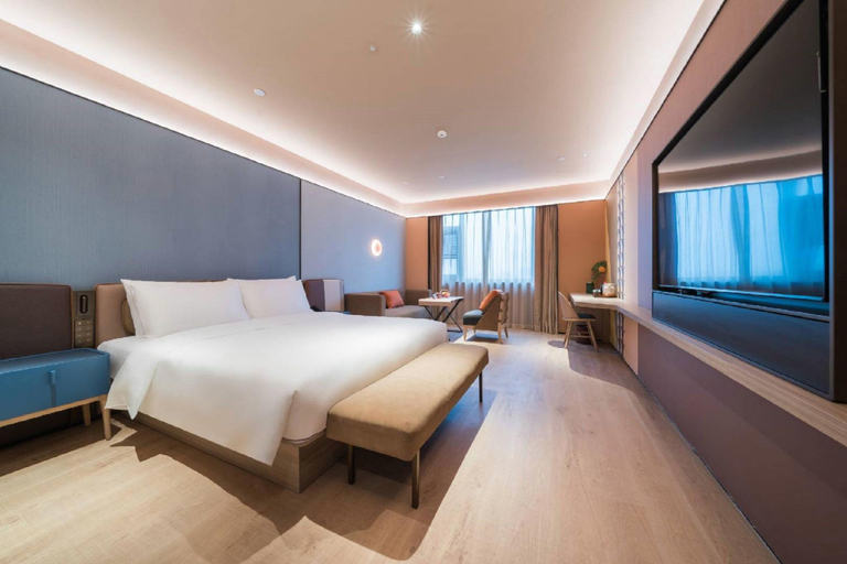 Bedroom 3, Hanting Premium Hotel Haining China Leather City, Jiaxing