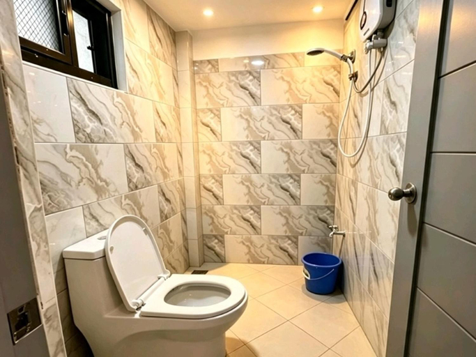 Bathroom 5, FFG Eden Private Resort, Moalboal