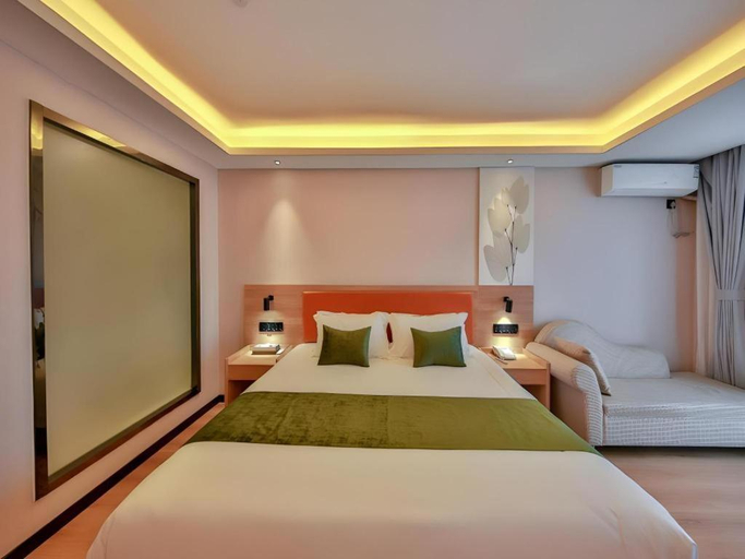Bedroom 2, Green Tree Inn Express Zhejiang Zhoushan Xincheng Zheda, Zhoushan