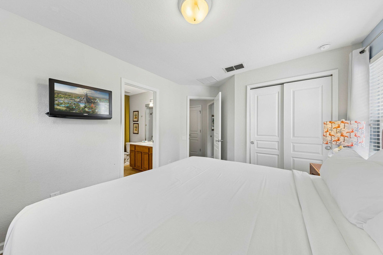 Bedroom 3, Spacious Home W/private Pool/spa & Free Waterpark!, Osceola