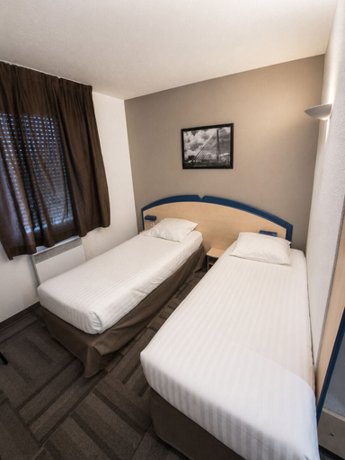 Bedroom 4, Hotel Dom le Breton Nantes Beaujoire - Porte de Sainte Luce, Loire-Atlantique