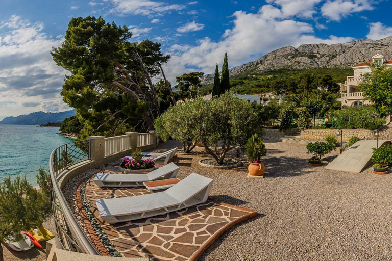 Terrace/patio 3, Apartments Dream, Brela