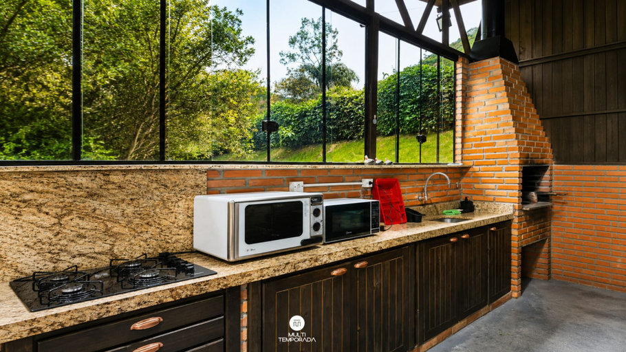 Private kitchen 4, Sítio Conteiner do Mano - Águas Mornas, Águas Mornas