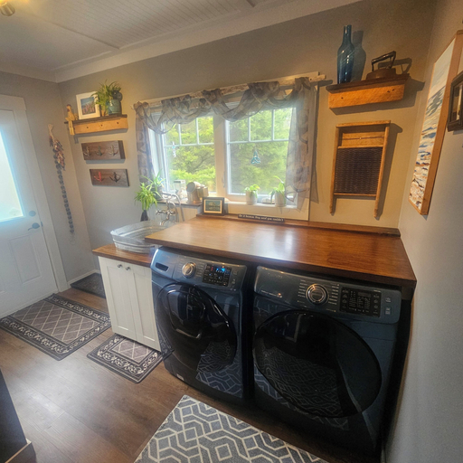 Laundry, Camp Nova a Cozy Cedar-clad Cottage in Scenic Tangier, Canada, Halifax