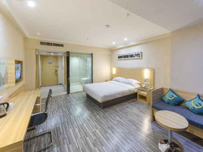 Bedroom 2, City Comfort Inn Wuhan Zhongnan Road Metro Exit, Wuhan