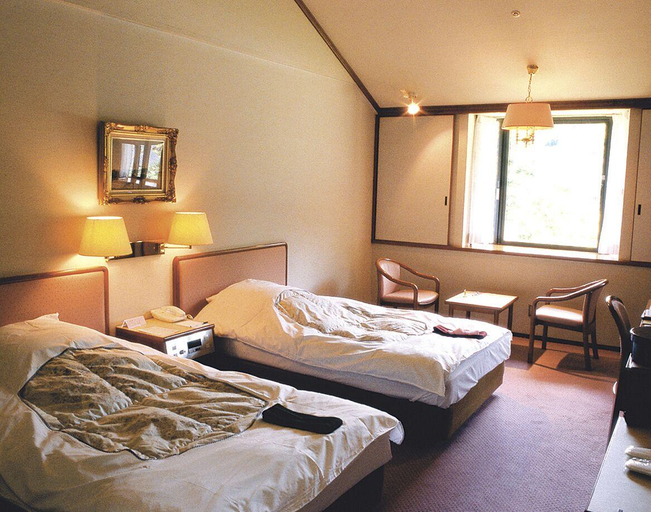 Bedroom, Watarase Onsen Hotel Sasayuri, Kyōtanabe