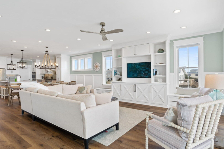 Living area 3, Fish-n-chips By The Sea 6 Bedroom Home by RedAwning, Brunswick
