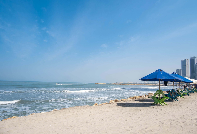 Room 5, w Trendy 2BR in the Heart of Bocagrande, Cartagena de Indias