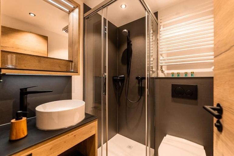 Bathroom, Studio Enzian by InspiringPlaces Zermatt, Visp