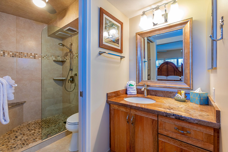 Bathroom 4, Sugar Beach Resort, #412 1 Bedroom Condo by RedAwning, Maui