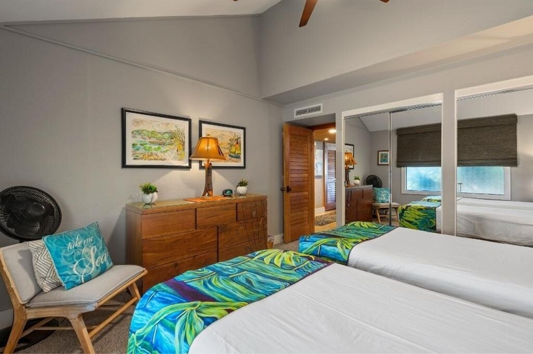 Bedroom 3, Maalaea Surf, #c-7 2 Bedroom Condo by RedAwning, Maui