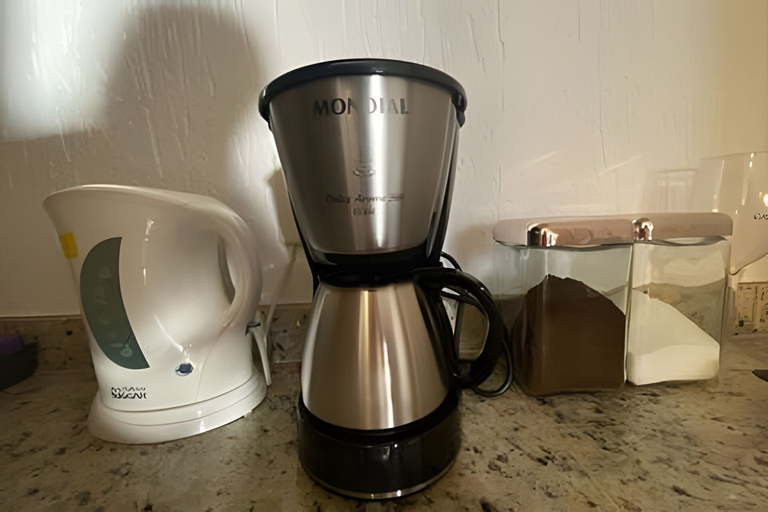 Coffee and/or coffee maker, SHB Bela vista da praia de Santos, Santos