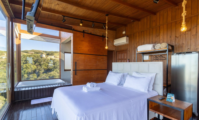 Bedroom 3, Cabana com Vista Incrível VST001, Anitápolis