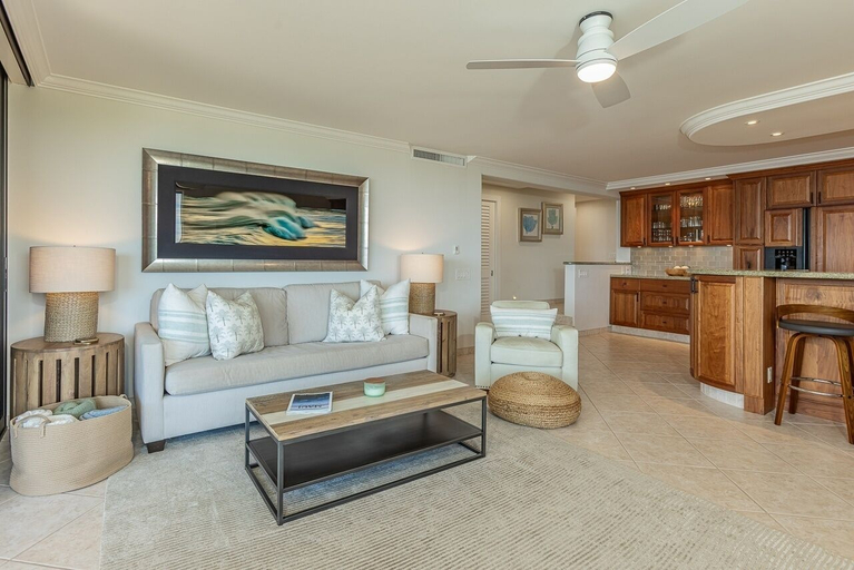 Living area 3, Polo Beach Club 703 2 Bedroom Condo