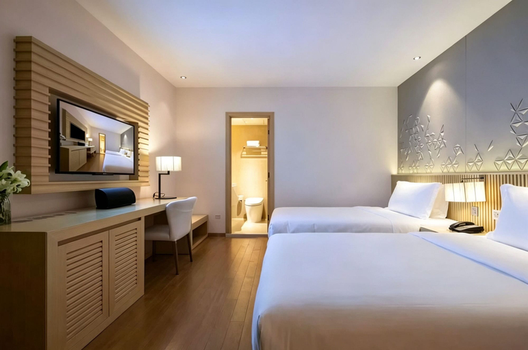 Bedroom 2, Crystal Hotel Beijing Nanluoguxiang, Beijing