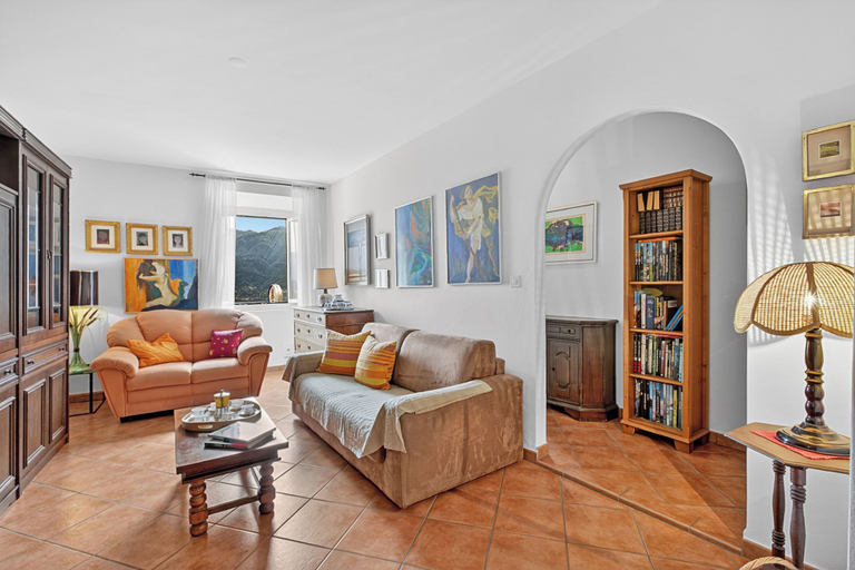 Living area 2, Casa Berta Brissago 2 With Balcony for Six, Locarno