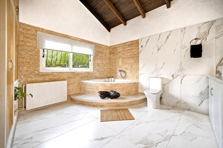 Bathroom, Villa Claire Corfu,Green Private Villa near Resort, Ionian Islands