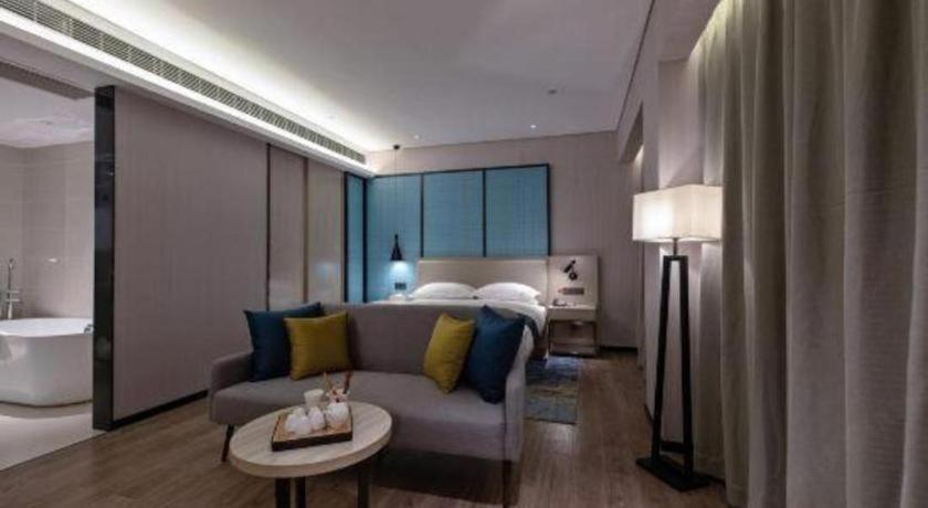 Bedroom 2, Echarm Hotel Yangzhou Jiangdu Jinyin Plaza, Yangzhou