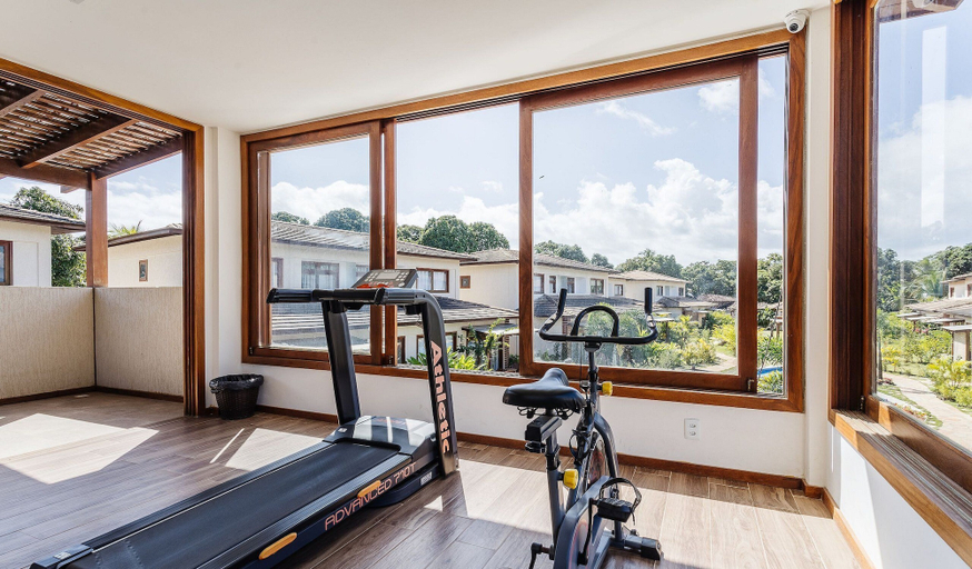 Fitness facility, Apart in Condo w/ Barbecue Grill and Pool Cvb0110, Maraú