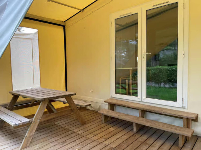 Balcony/terrace, Cozy Coco Sweet Glamping Tent for 4, Antwerpen