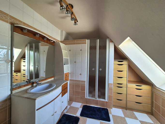 Bathroom 4, Pet-friendly Country House in Central Brittany, Côtes-d'Armor