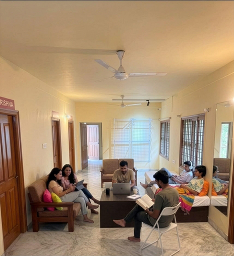 Interior, Pravaha Hostel, Bangalore